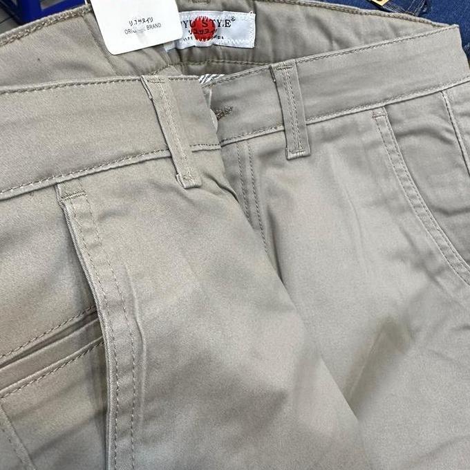 Cinos panjang pria RIYU STYLE/celana cinos panjang pria slimfit/celana kerja pria/celana terlaris Ch