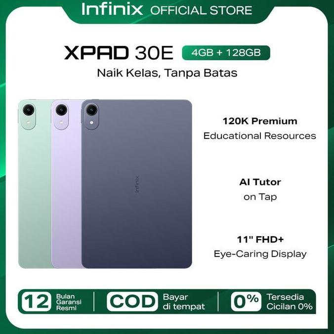 Vina_pio55 - Infinix XPAD 30E 4/128GB - MediaTek Helio G80 - 11" FHD+ 60Hz - 7200 mAh - 4G LTE