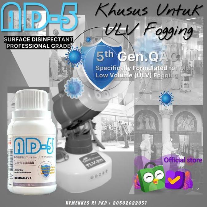 Clrr- Fogger Disinfektan Ad-5 Untuk Ulv Fogging