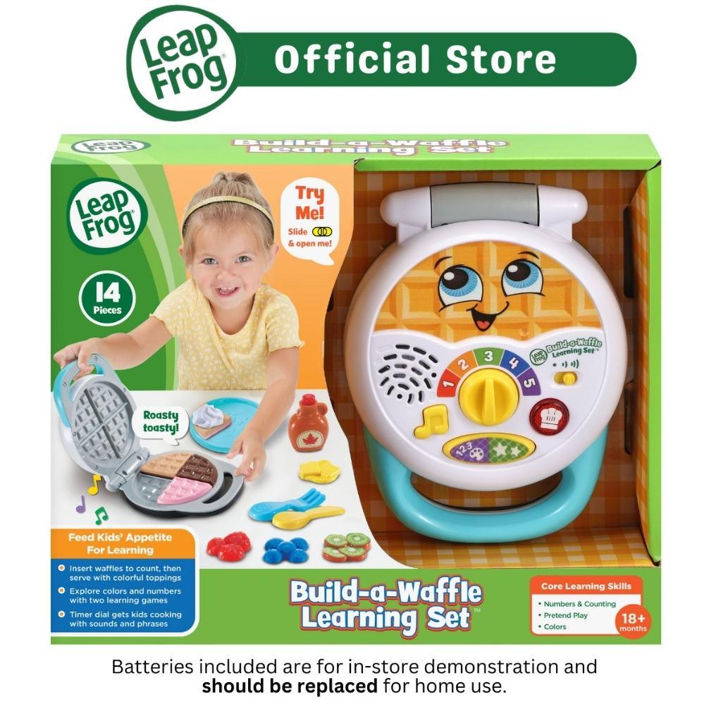 Promo Leapfrog Build-A-Waffle Learning Set - Waffle Maker Kitchen Playset