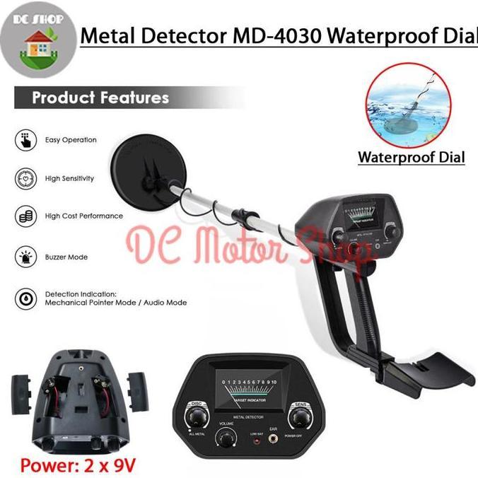 FARIEDAE MD4030 Gold Metal Detector Emas Logam King Detektor MD-4030