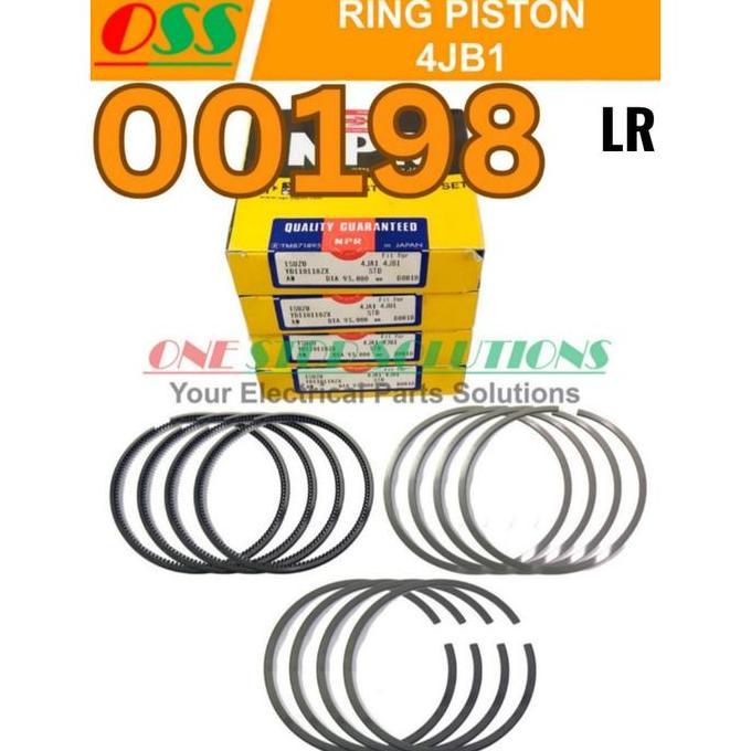 WIROGATEN RING PISTON 4JB1 4JB1T ISUZU FOTON
