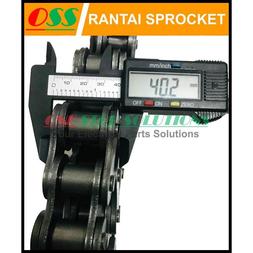 TERLARIS RANTAI SPROCKET RS100-1 / ROLLER CHAIN RS 100 