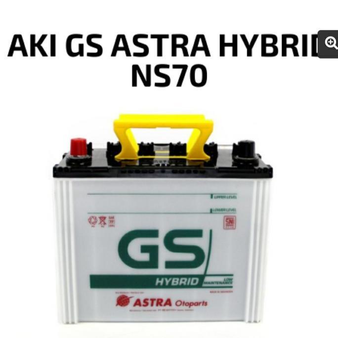 >>>>>] GS ASTRA AKI MOBIL KIJANG FUSO DYNA GS ASTRA PREMIUM NS70 12v 65Ah Aki Truk  Battery 65AH