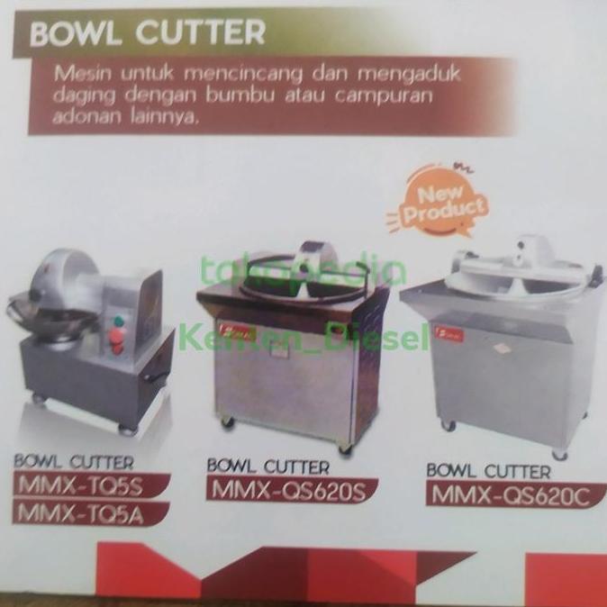 Termantab] Mesin Giling Bakso Bowl Cutter FOMAC Mesin mengaduk Bakso dan Bumbu
