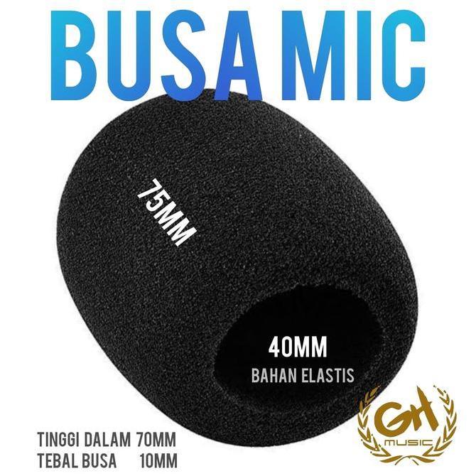 BUSA MIC WIND SHIELD FOAM CONDENSER MICROPHONE