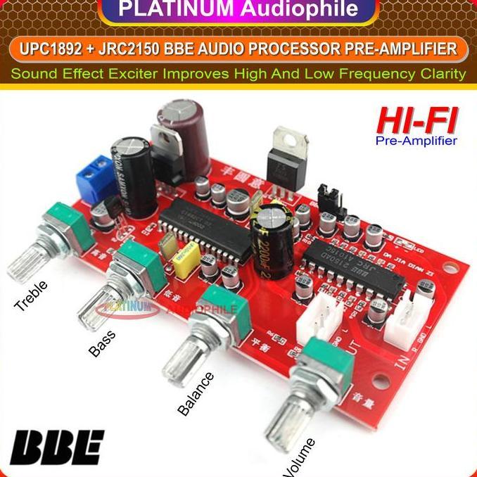 Modul Bbe Audio Processor Jrc 2150 Upc 1892 Tone Preamp Sound Effect Treble Bass Bbe-03