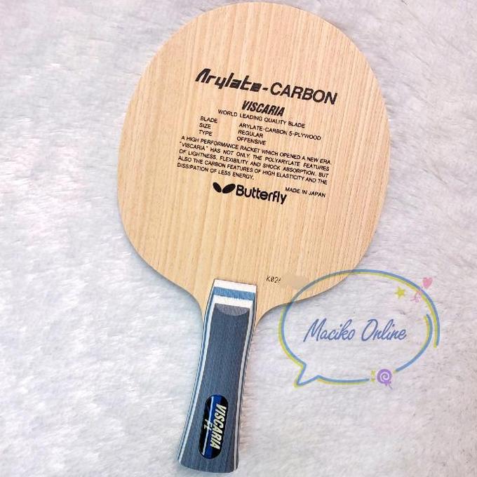 HARGA DISC - Kayu Bet Pingpong Butterfly Viscaria FL ORIGINAL
