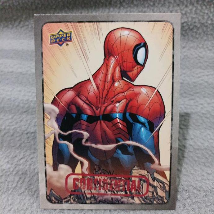 Upper deck marvel dossier 2015 spiderman