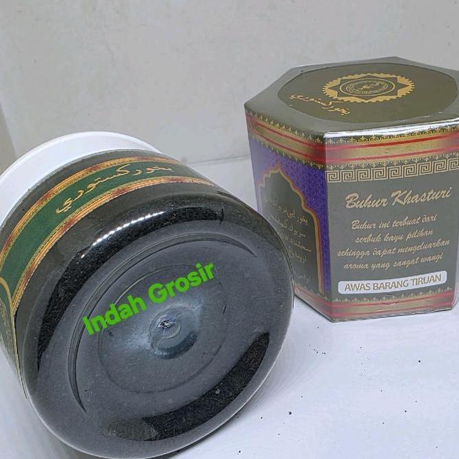 Buhur aroma kasturi kemasan segi enam