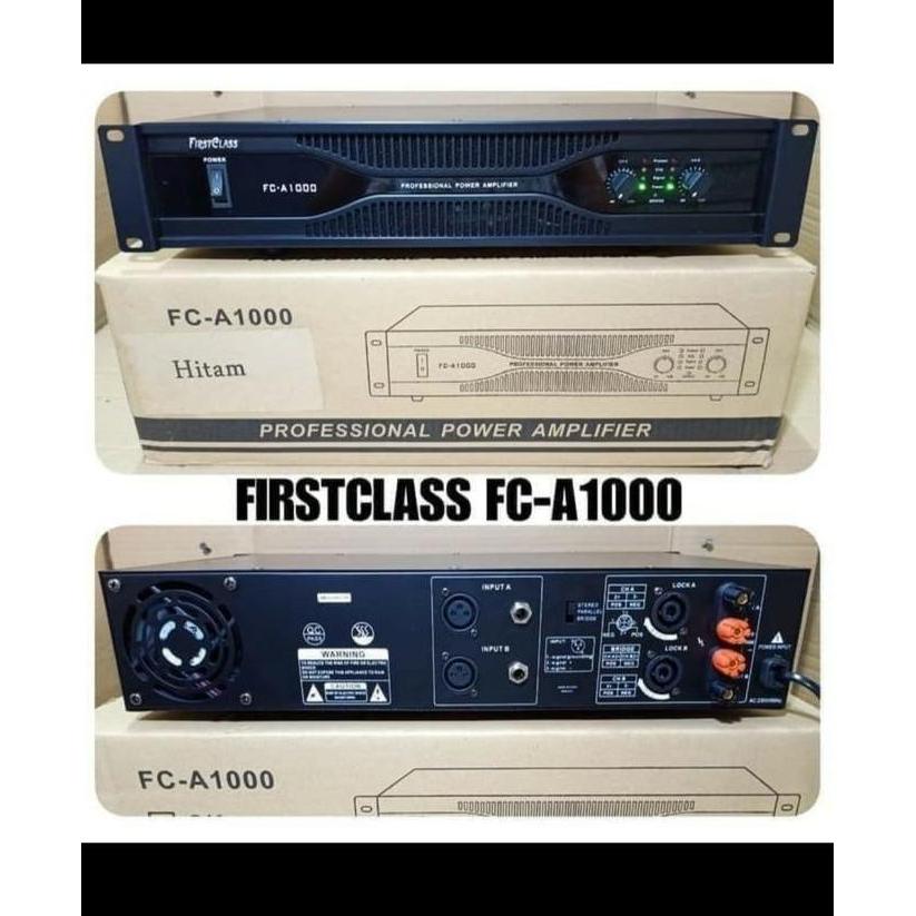 POWER AMPLIFIER FIRSTCLASS FC A1000/FC A 1000 First Class