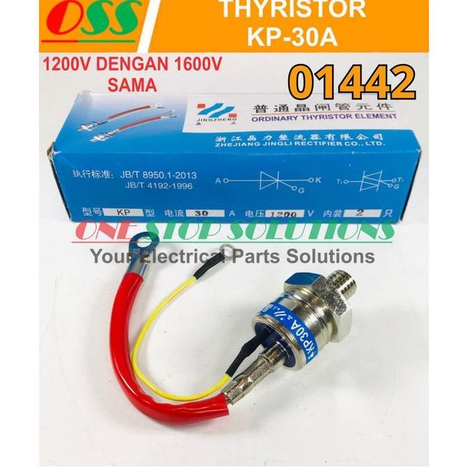 PIPOTEL THYRISTOR KP-30A KP 30A SCR 30A 1200V 1600V DIODA DIODE ACR