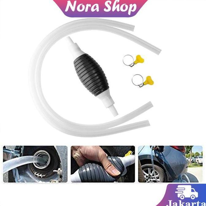 BRUNGSUNG Pompa Bensin Manual Alat Penyedot Bensin Pompa Sedot Bensin