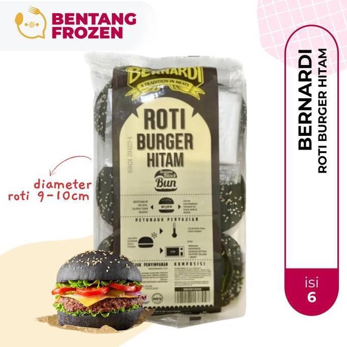 [] Bernardi Roti Burger Polos/Roti Burger Wijen/Roti Burger Mini