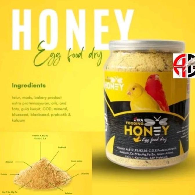 HONEY EEG FOOD CAROLL EF KENARI CEDE KENARI PAKAN BURUNG