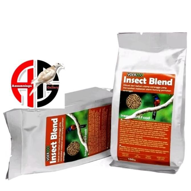VOER INSECT BLEND PAKAN BURUNG MURAI VOER ZOO INSECT BLEND  100 GR