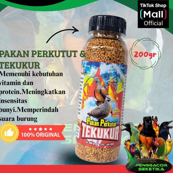 PAKAN PERKUTUT TEKUKUR PENGGACOR BURUNG