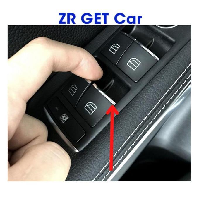 Zr List Chrome Tombol Knob Switch Power Window Mercedes W204 W212 W166