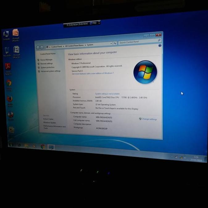 led 14 inch tebel 40pin