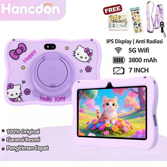 [Beli 1 Dapat 9+COD]Hancdon 7 inch Tablet Edukasi Anak/tablet anak Anak F06/Tablet Android Untuk Bel