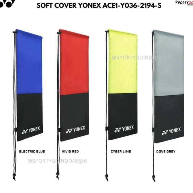 axinaboyna - tas badminton yonex soft cover bag | tas serut yonex ace1-y036-2194-s original
