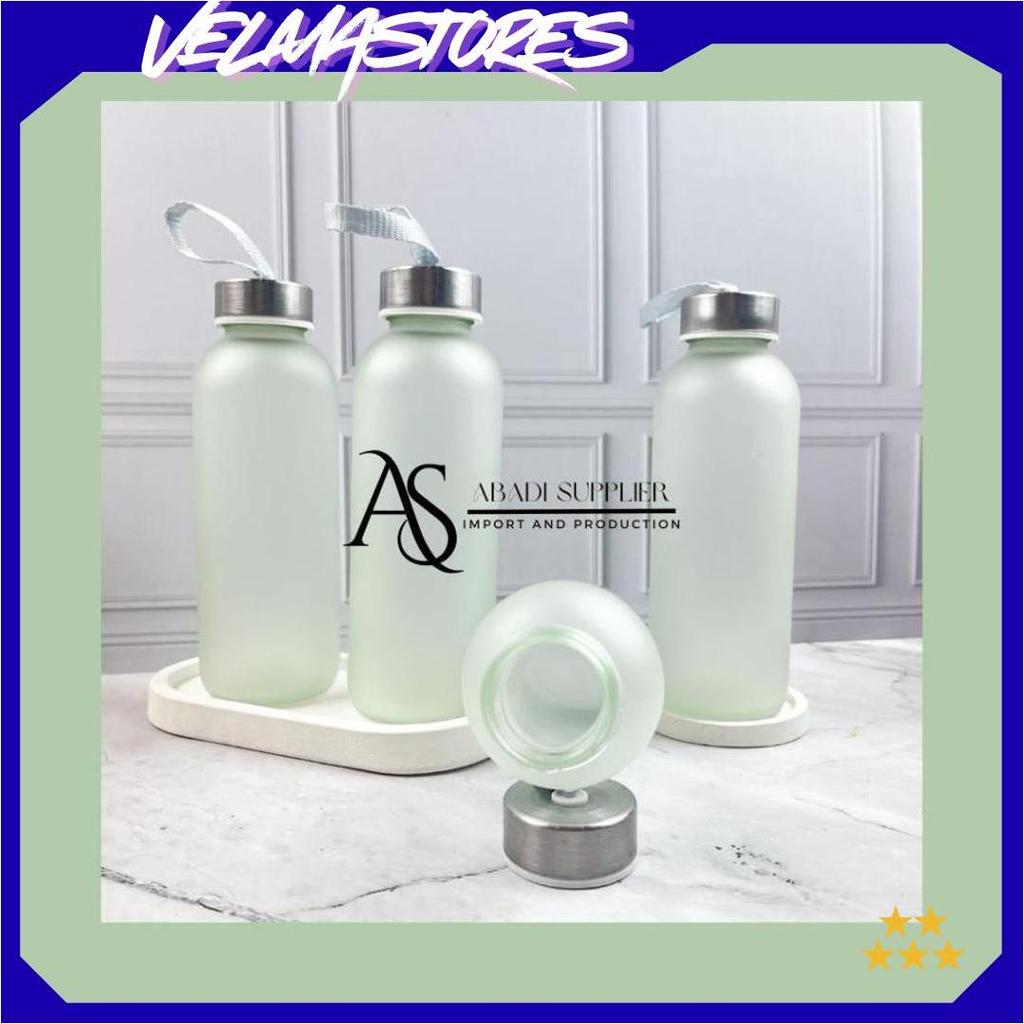 Souvenir Tumblr Botol Kaca 420ml Doff 420ml Promo
