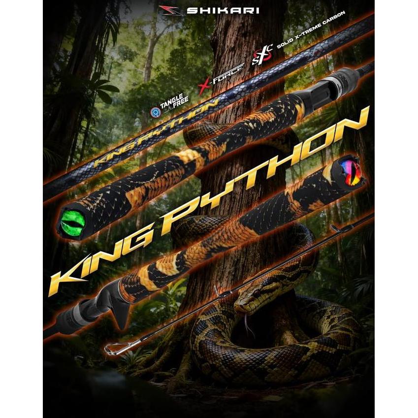 JORAN PANCING SHIKARI KING PYTHON 180CM SP / BC (7-15LBS- 10-20LBS) CARBON SOLID