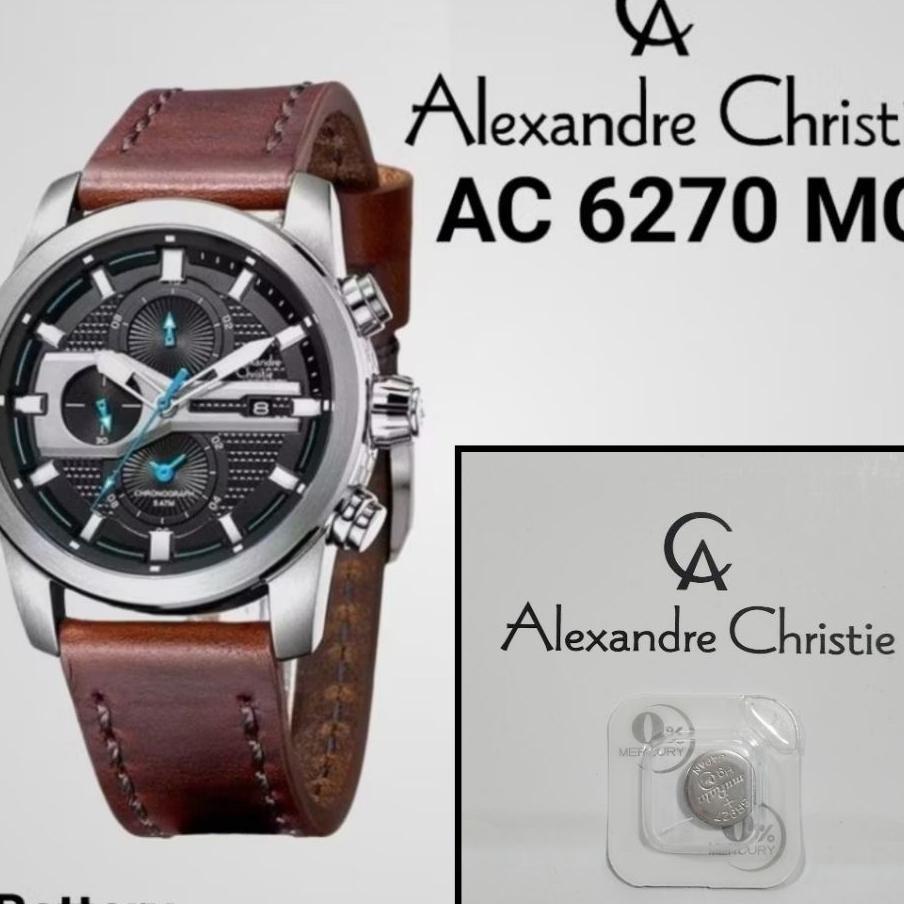 Baterai Jam Tangan Alexandre Christie Ac 6270 Mc