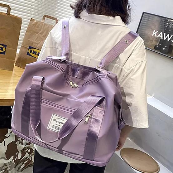 Travel Bag Duffel Ransel / Duffle Bag Ransel / Tas Travel Besar Anti Air / Portable Gym Bag / Tas Fi