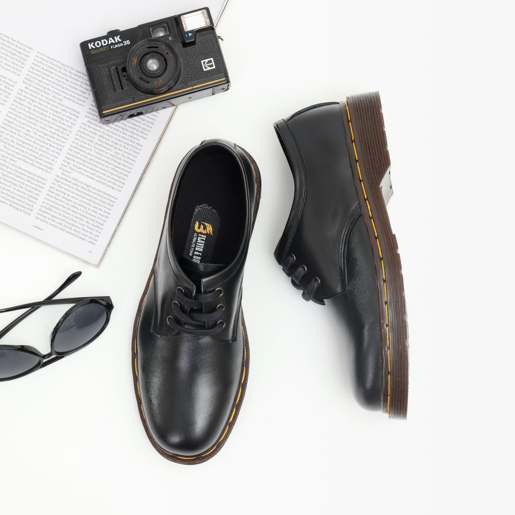Sepatu Docmart Kulit Model Razor TPR Sole