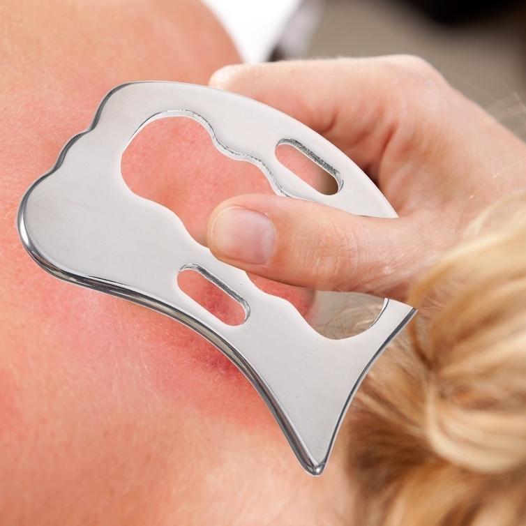 Stainless Steel Gua Sha Massage Tool Alat Pijat Multifungsi Muscle Scraper Tool/Gua Sha/Gua Sha Stai