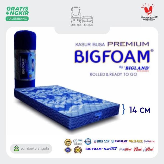 Kasur Busa Premium BigFoam Kasur Lipat Kasur Busa Bigland tebal 14cm