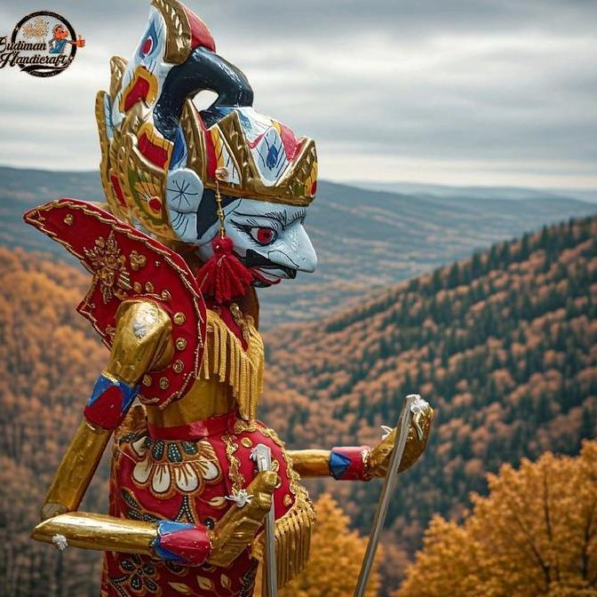 Wayang Golek Gatotkaca Ordinary Quality + Sayap