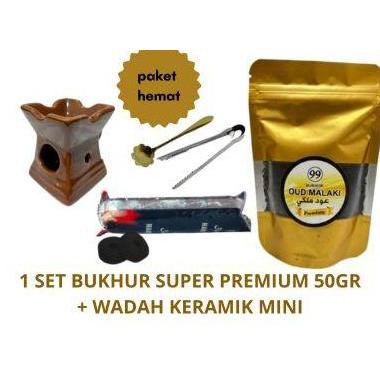 Itclean- Paket Bukhur Basah 50Gr | Bukhur Gahru | Bukhur Madinah | Bukhur Kasturi | Bukhur Roudoh