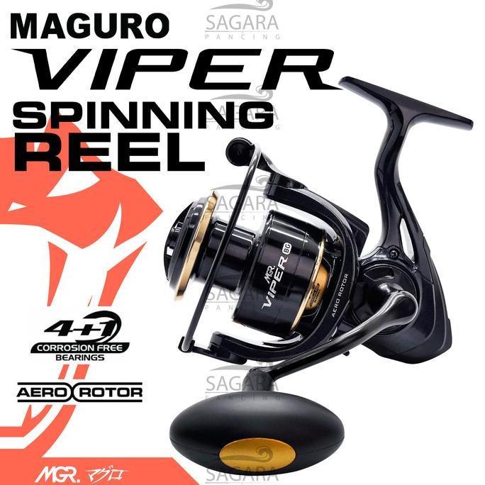 60U - Reel Maguro Viper | Reel Jigging | Reel Dasaran | Sudah Power Handle