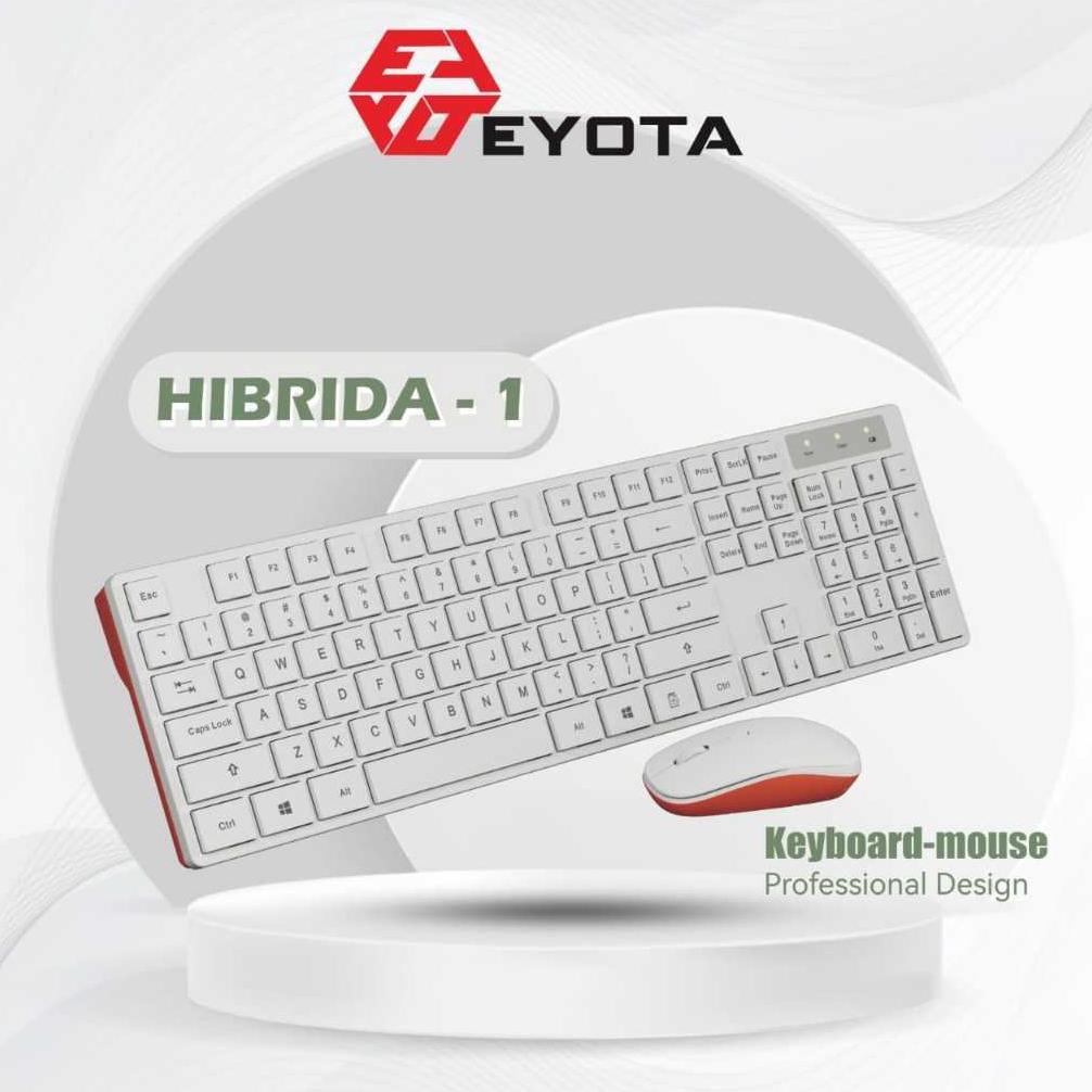 Keyboard & Mouse Wireless Bluetooth EYOTA HIBRIDA 1 Best
