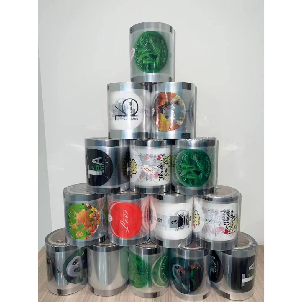 Cup Sealer Lid Plastik Premium Roll | Tutup Segel Gelas Kopi Teh | 1200/2000 Pcs