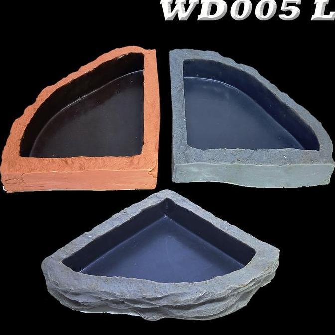 Patche- New- Wd005 Ter Dish Feedingdish Dah Makanan Minuman Ular Cornsnake Bearded Dragon Bd Dunner 