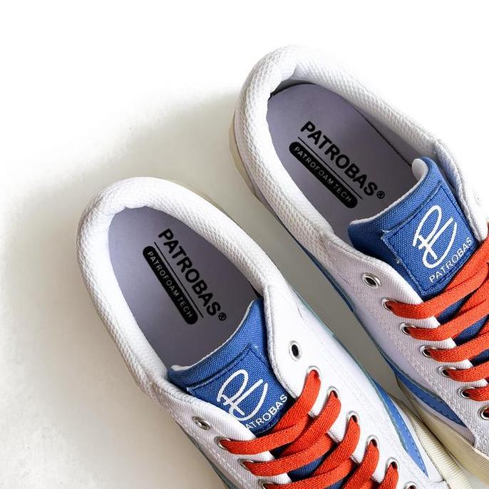 Whell- Patrobas Cloud White Blue Sneakers