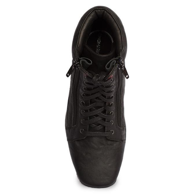 Whell- Gino Mariani Elario 10 Black Sepatu Boots Pria