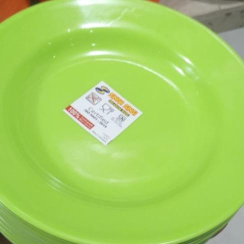 6 Pcs Lepek Gelas/Piring Kecil/Tatakan Gelas Melamin Singasingi
