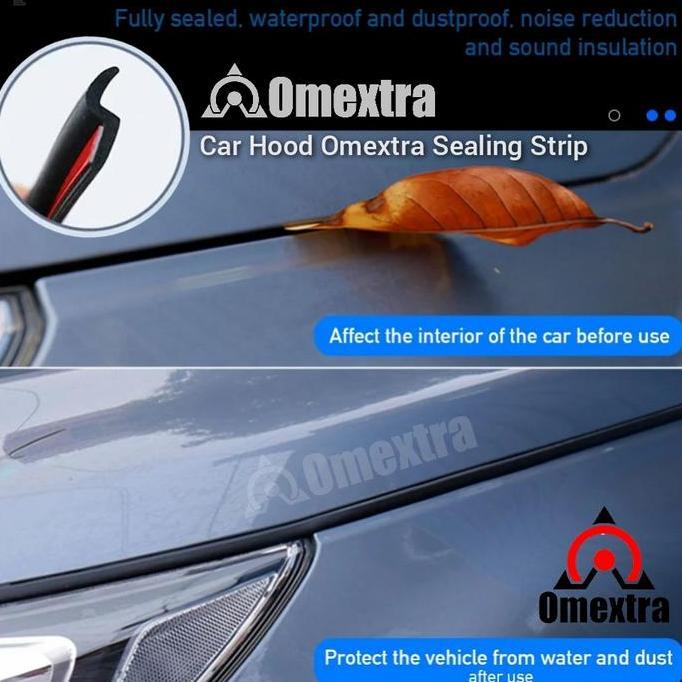 Seal Kap Mesin Mobil Omextra Peredam Suara Debu Air Peredam Kap mobil