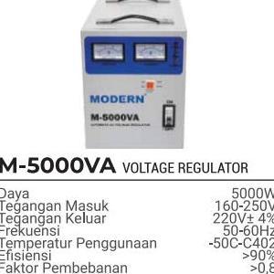 LAMPOM Stabilizer LISTRIK 5KVA 5000VA MODERN Stabilizer Stavol Stavolt 5000W