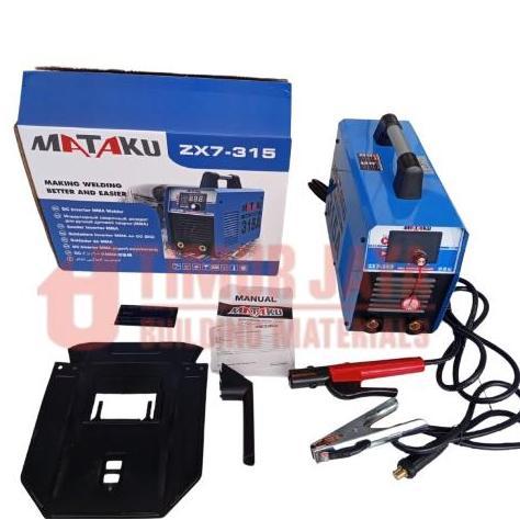KATULULU Mesin Las Inverter MATAKU ZX7-315A MMA 315A Digital IGBT Las Listrik Portable + Aksesoris L
