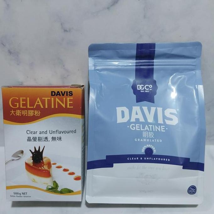 Asci- Bubuk Gelatin / Gelatine / Davis Gelatine Puding