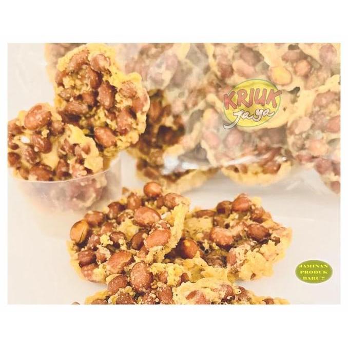 Asci- Cemilan Rempeyek - Peyek Kacang Khas Padang