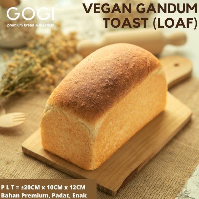 Zione- Roti Tar Vegan Gandum Wholemeal Vegan Bread Whole Wheat Toast Bread