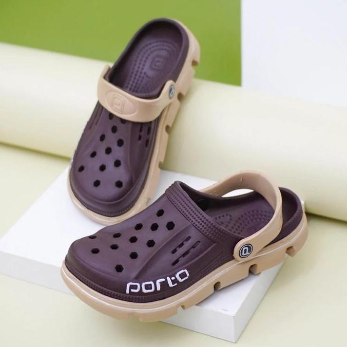 Kids- Porto 1006B Sandal Sepatu Karet Baim Anak Laki-Laki Ukuran 30-35