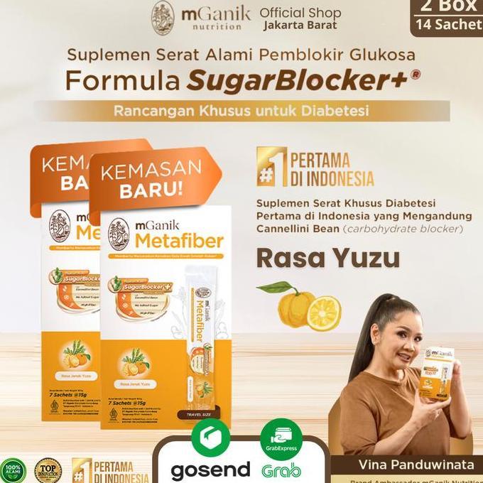 Zione- Mganik Metafiber Yuzu 14 Sachet