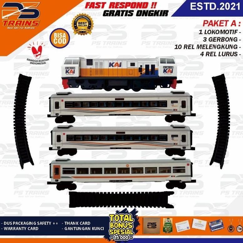 [viral] [ MESIN EKSLUSIF ] RANGKAIAN MAINAN MINIATUR KERETA API CC206 MILD STEEL 2 Handmade